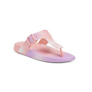 FITFLOP Iridescent Iqushion Iridescent Adjustable Buckle Flip Flops